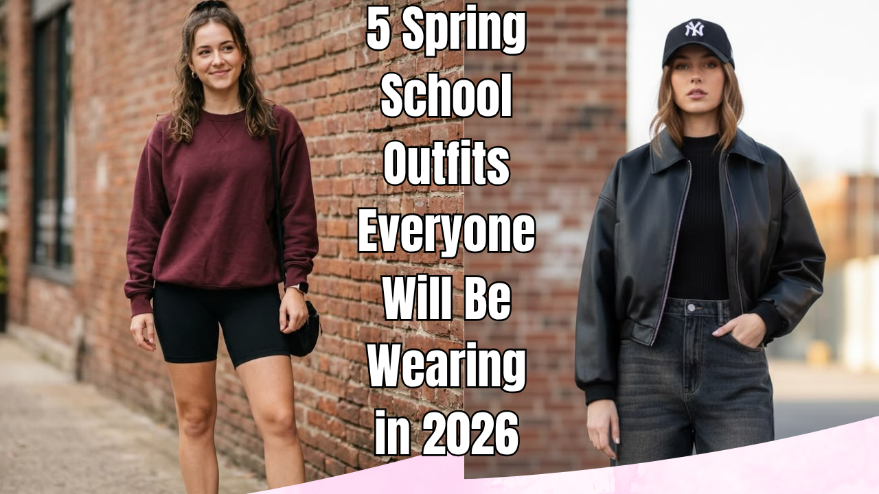 5 Spring School Outfits
