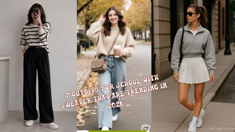 7 Outfits for School With Sweater