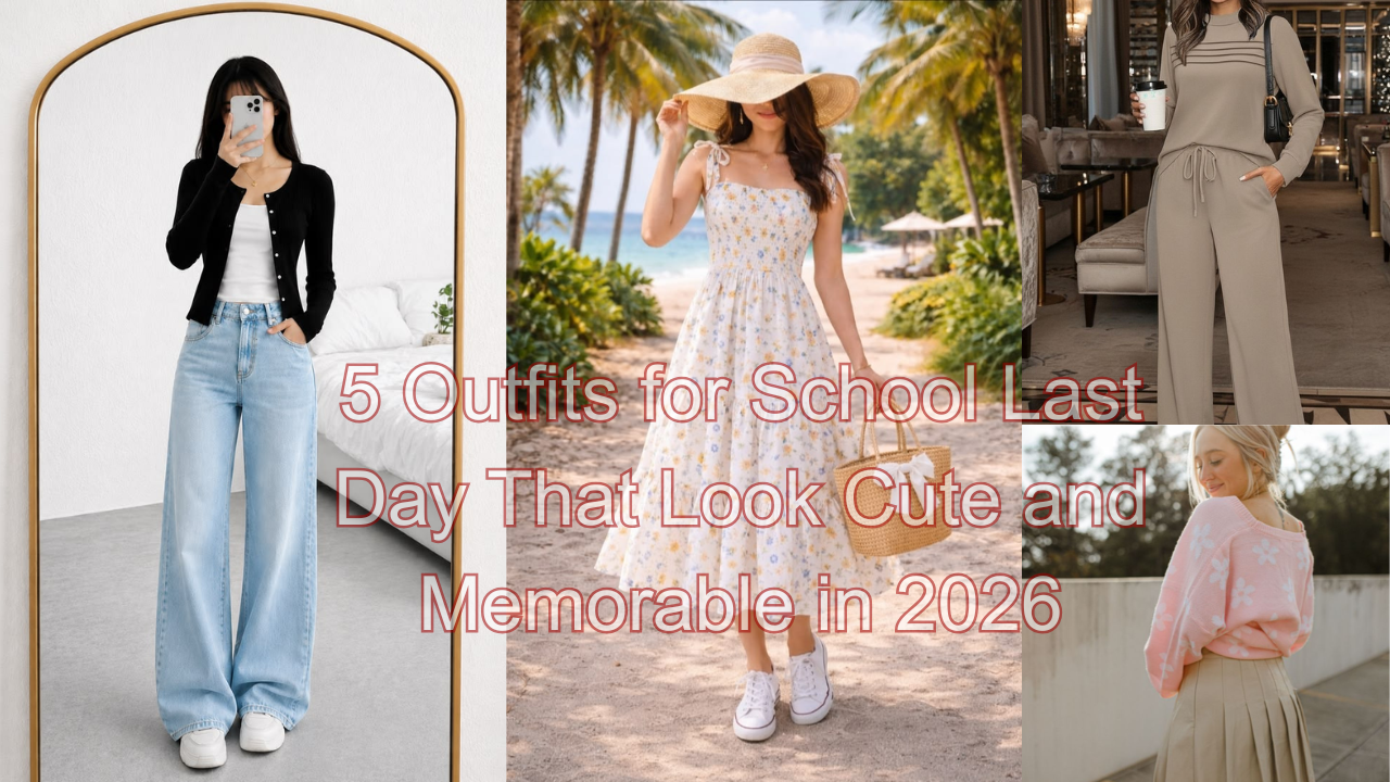 Outfits for School Last Day