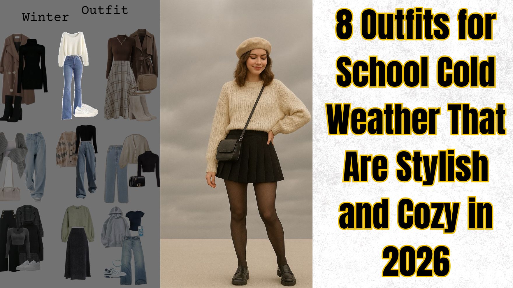 Outfits for School Cold Weather