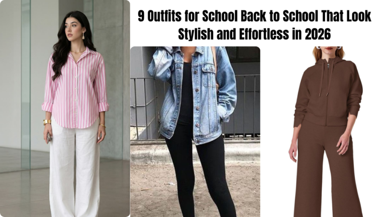 9 Outfits for School Back to School