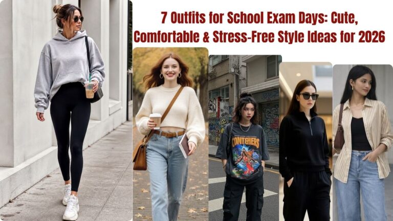 7 Outfits for School Exam Days
